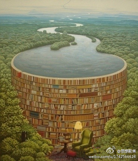 读书多了内心才不会决堤