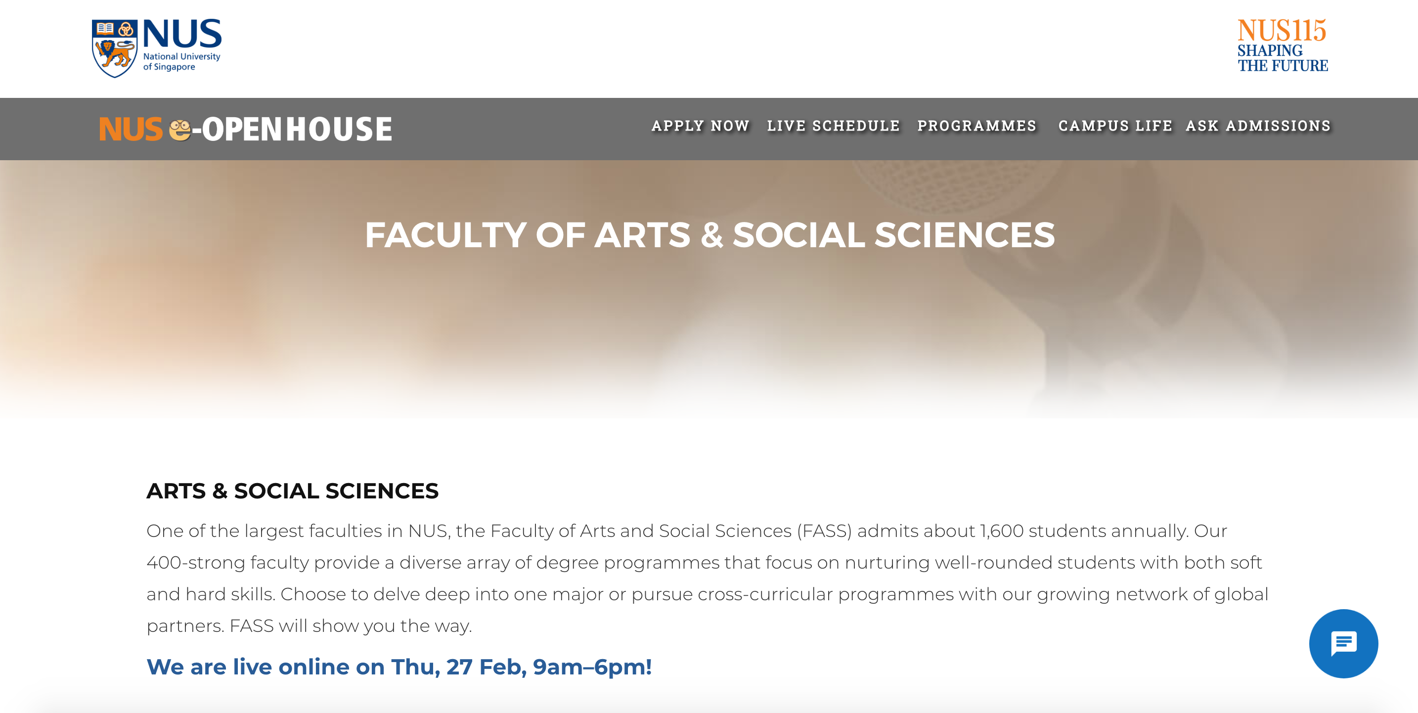 NUS-E-OpenDay-FASS-2