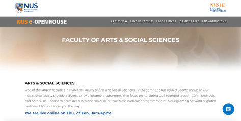 NUS-E-OpenDay-FASS-2